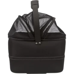 TRIXIE Front-Fahrradkorb, schwarz | 41 x 47 x 29 cm