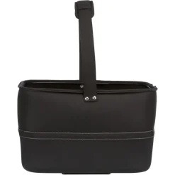 TRIXIE Front-Fahrradkorb, schwarz | 41 x 47 x 29 cm