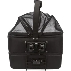 TRIXIE Front-Fahrradkorb, schwarz | 41 x 47 x 29 cm