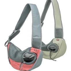 TRIXIE Fronttasche Sling, hellgrün | 50 × 25 × 18 cm