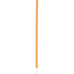 TRIXIE Fun Agility Slalom, Kunststoff, blau/orange, 12 Stück | ø 3 x 115 cm