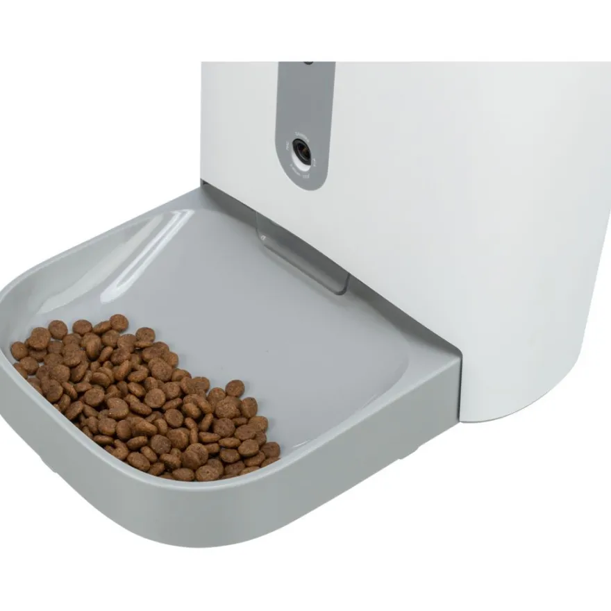 TRIXIE Futterautomat TX8 Smart 2.0, weiß/grau | 4.5 l