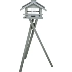 TRIXIE Futterhaus, grau | 49 × 34 × 45 cm/1,34 m