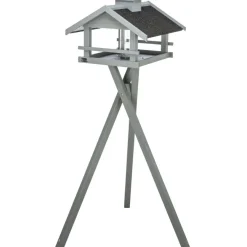 TRIXIE Futterhaus, grau | 49 × 34 × 45 cm/1,34 m