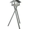 TRIXIE Futterhaus, grau | 41 × 27 × 32 cm/1,27 m