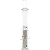 TRIXIE Futterspender, Kunststoff/Metall, silber | 1300 ml