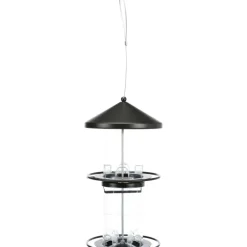 TRIXIE Futterspender, schwarz | 2.300 ml/36 cm