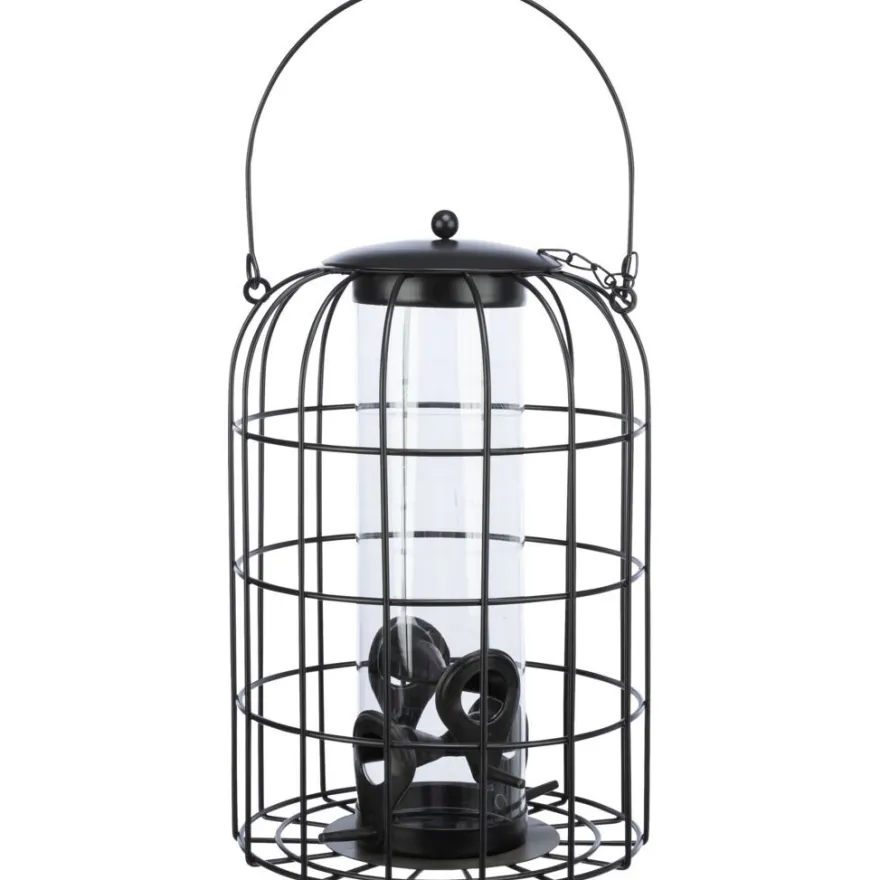 TRIXIE Futterspender, schwarz | 950 ml/ø 17 × 26 cm
