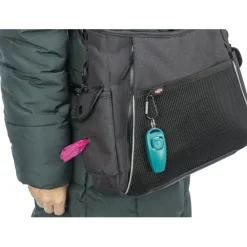TRIXIE Gassi- und Dummy-Tasche, anthrazit | 34 x 29 x 9 cm