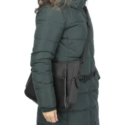 TRIXIE Gassi- und Dummy-Tasche, anthrazit | 34 x 29 x 9 cm