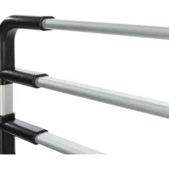 TRIXIE Höhenerweiterung für Universal-Heckgitter #13201, hellgrau/silber | 92 x 27 x 4 cm