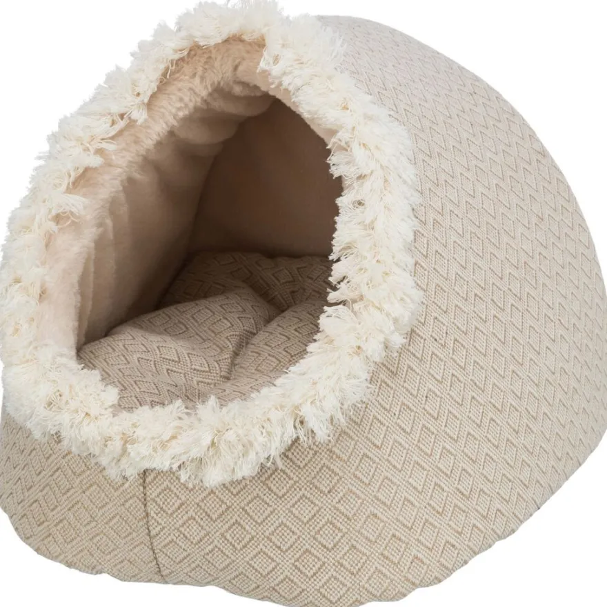 TRIXIE Höhle Boho, beige | 35 x 26 x 41 cm