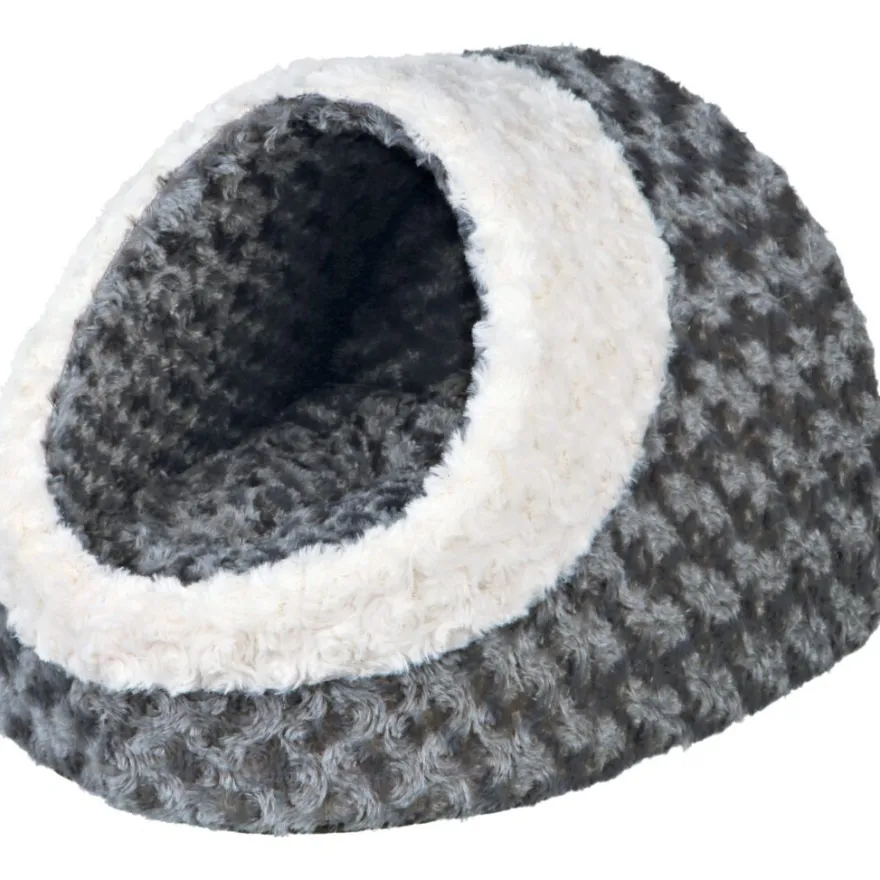 TRIXIE Höhle Kaline, grau/creme | 35 x 26 x 41 cm
