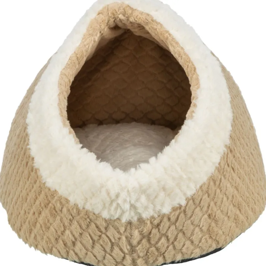 TRIXIE Höhle Kaline Mio, braun/creme | 35 × 26 × 41 cm