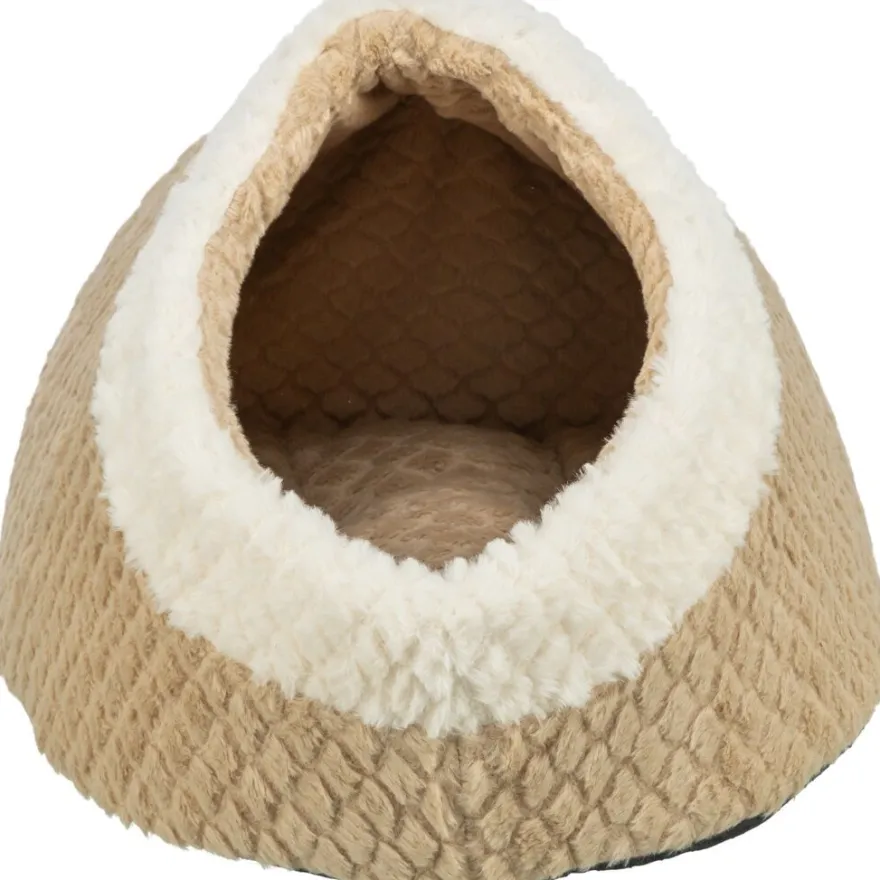 TRIXIE Höhle Kaline Mio, braun/creme | 35 × 26 × 41 cm