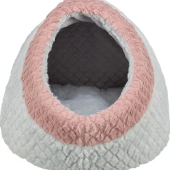 TRIXIE Höhle Kaline Mio, grau/altrosa | 35 × 26 × 41 cm