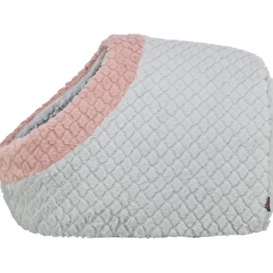 TRIXIE Höhle Kaline Mio, grau/altrosa | 35 × 26 × 41 cm