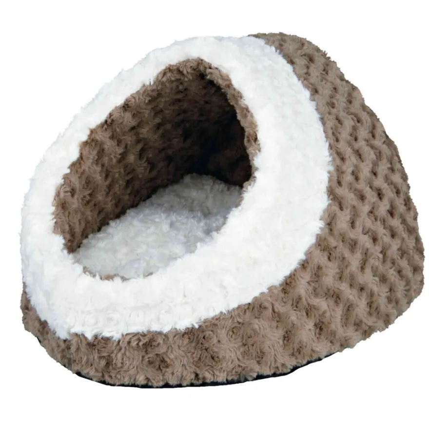 TRIXIE Höhle Kaline, taupe/creme | 35 x 26 x 41 cm