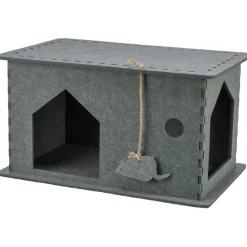 TRIXIE Höhle Lene, grau | 54 × 30 × 35 cm