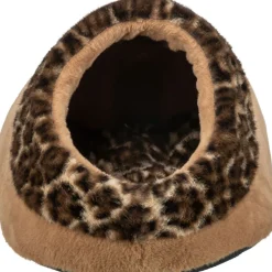 TRIXIE Höhle Leo, hellbraun/braun | 35 × 26 × 41 cm