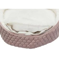 TRIXIE Höhle Livia, altrosa/creme | ø 45 x 33 cm