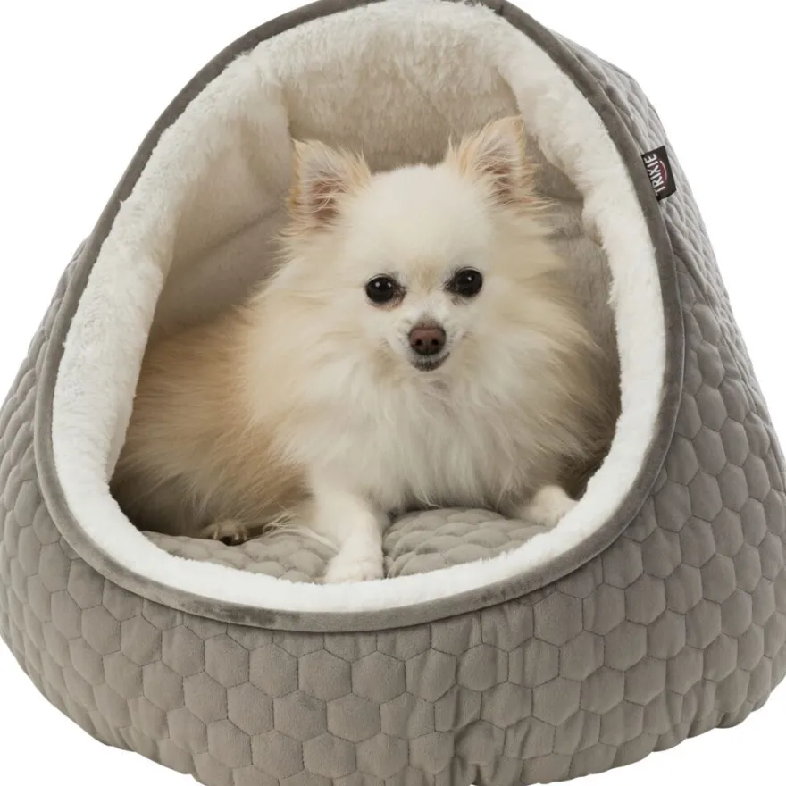 TRIXIE Höhle Livia, taupe/creme | ø 45 x 33 cm