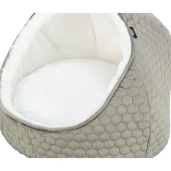 TRIXIE Höhle Livia, taupe/creme | ø 45 x 33 cm