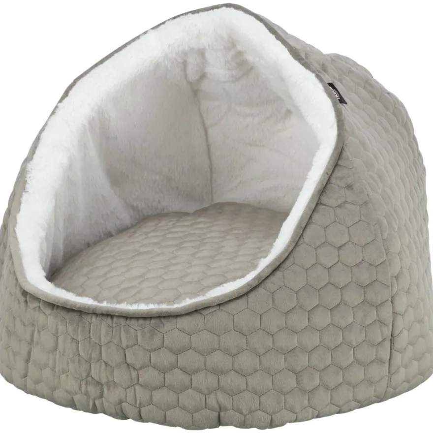 TRIXIE Höhle Livia, taupe/creme | ø 45 x 33 cm