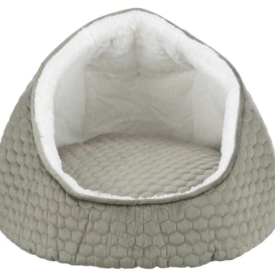 TRIXIE Höhle Livia, taupe/creme | ø 45 x 33 cm