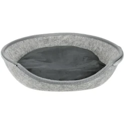 TRIXIE Höhle Luna, Filz, hellgrau | 38 x 26 x 44 cm