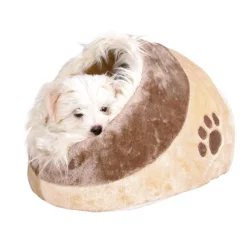 TRIXIE Höhle Minou, beige/braun | 35 × 26 × 41 cm
