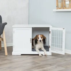 TRIXIE Home Kennel, weiß | M: 73 x 53 x 53 cm