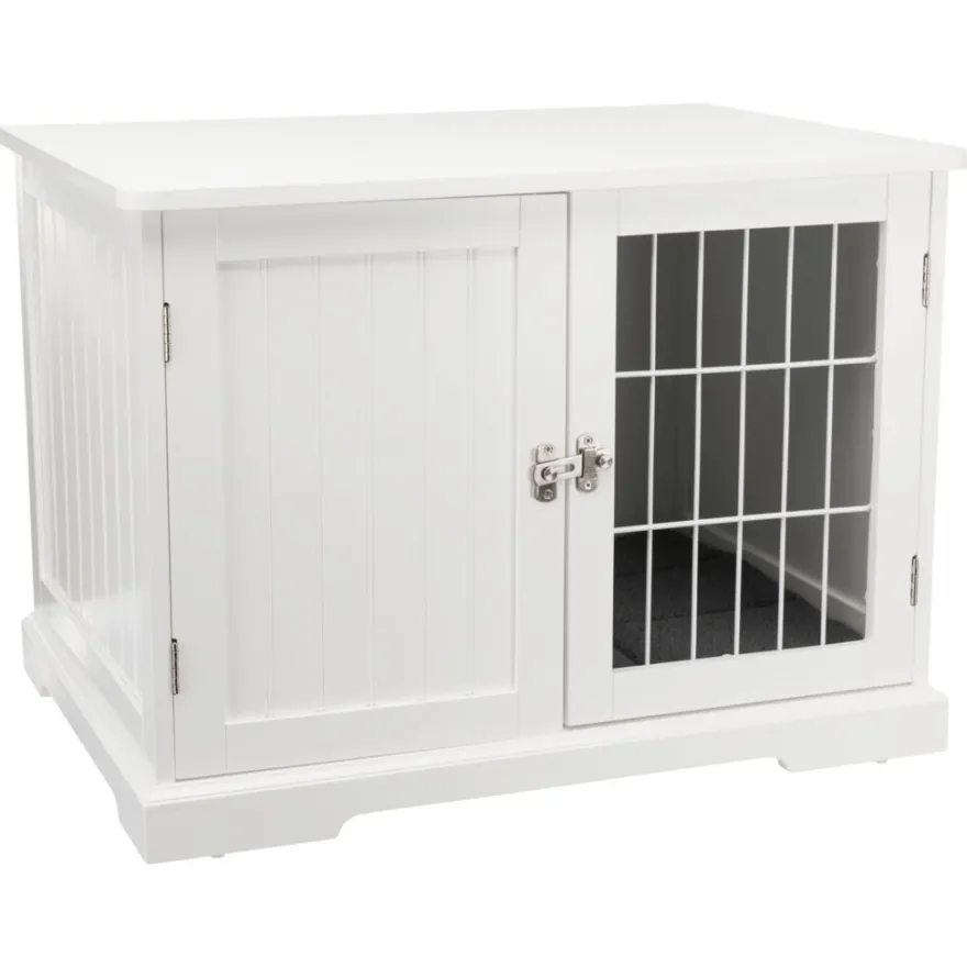 TRIXIE Home Kennel, weiß | M: 73 x 53 x 53 cm