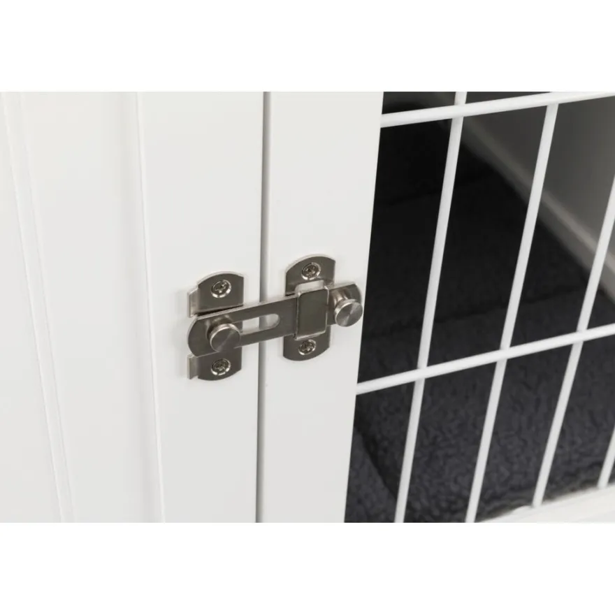 TRIXIE Home Kennel, weiß | M: 73 x 53 x 53 cm