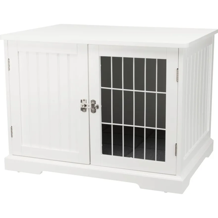 TRIXIE Home Kennel, weiß | M: 73 x 53 x 53 cm