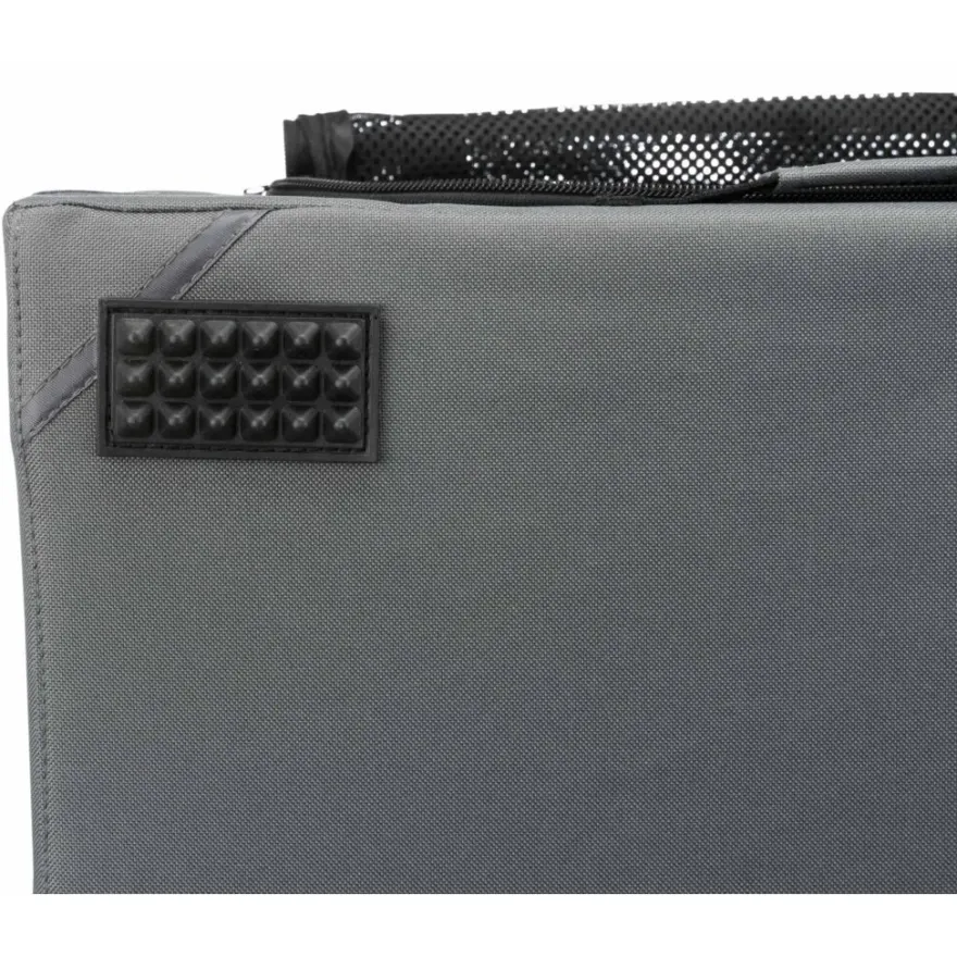 TRIXIE Hundebox Easy, grau | XS–S: 50 x 33 x 36 cm
