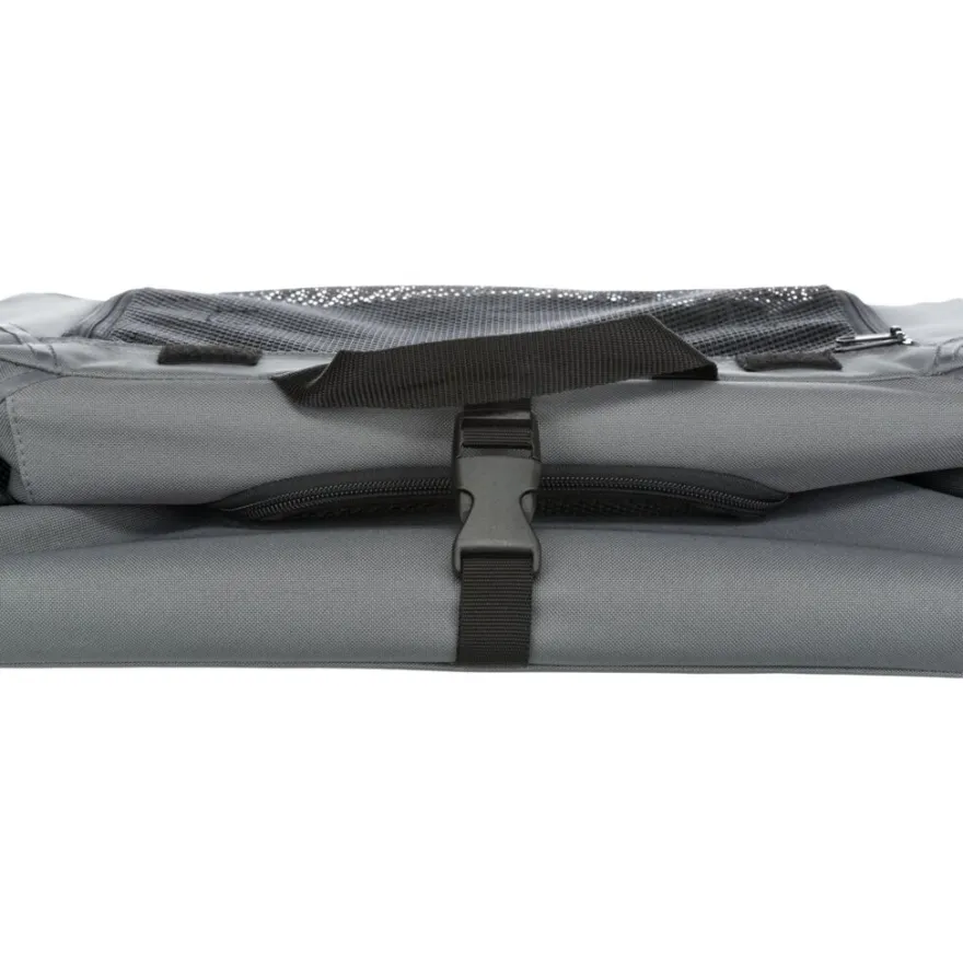 TRIXIE Hundebox Easy, grau | XS–S: 50 x 33 x 36 cm