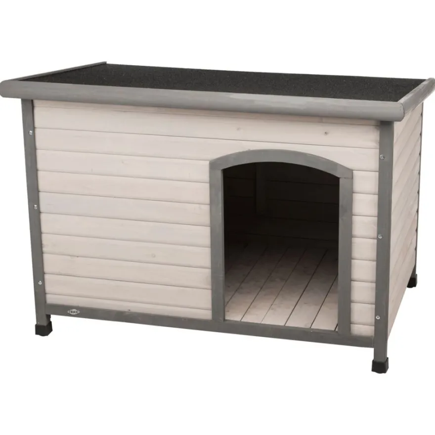 TRIXIE Hundehütte Classic, grau | 116 × 82 × 79 cm