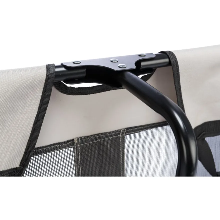 TRIXIE Hundeliege, beige/schwarz | 79 x 19 x 50 cm