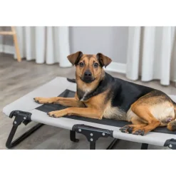 TRIXIE Hundeliege, beige/schwarz | 79 x 19 x 50 cm