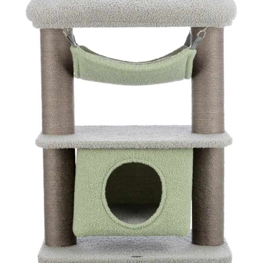 TRIXIE Junior Kratzbaum Lunito, grau/mint | 71 cm