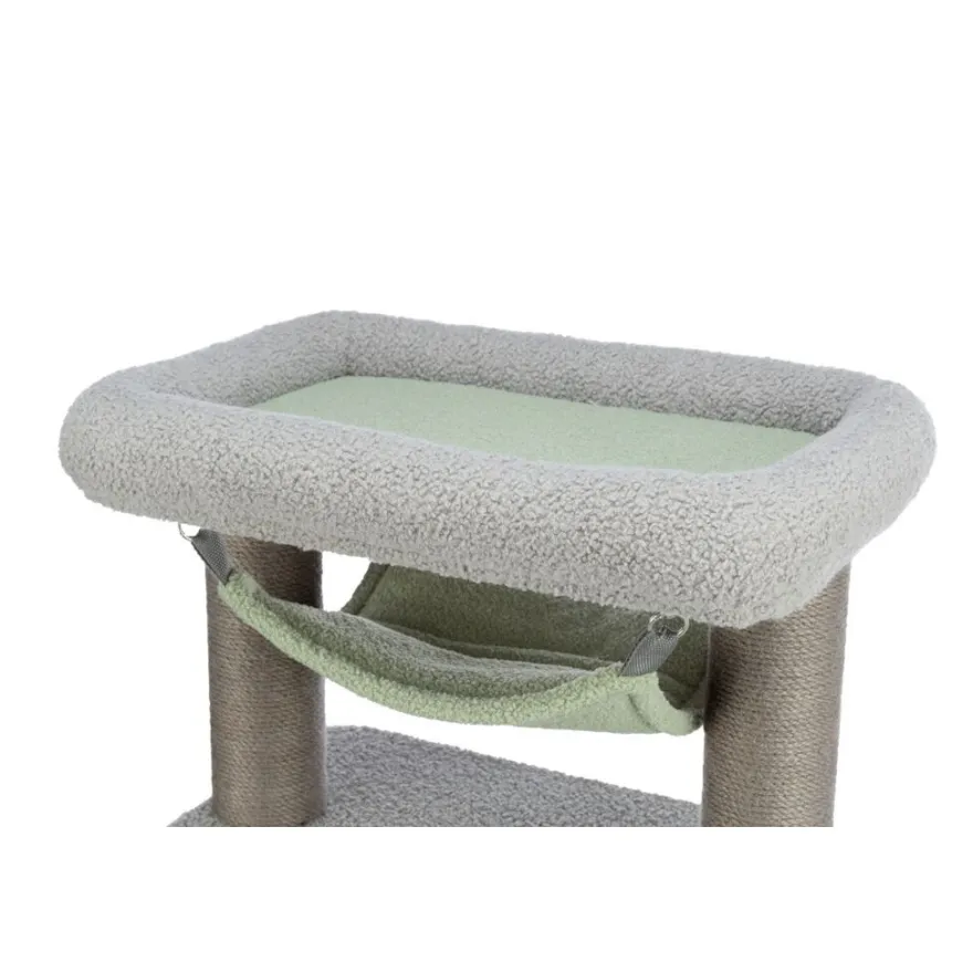 TRIXIE Junior Kratzbaum Lunito, grau/mint | 71 cm
