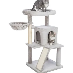 TRIXIE Junior Kratzbaum Pepito, grau | 98 cm