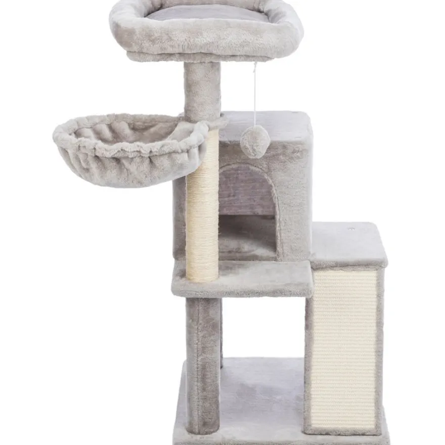 TRIXIE Junior Kratzbaum Pepito, grau | 98 cm