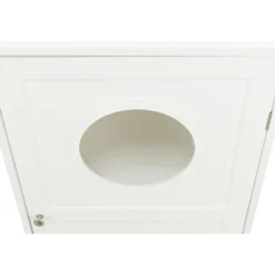 TRIXIE Katzenhaus für Katzentoilette XL, 2 Etagen, MDF, weiß | 53 x 90 x 58 cm
