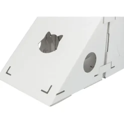TRIXIE Katzenmöbel Finca Felice, Pappe, weiß | 125 x 62 x 62 cm