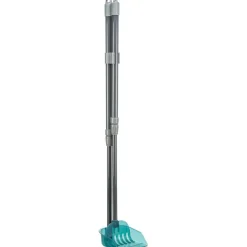 TRIXIE Kehrschaufel mit Harke, grau/blau | 57–102 cm