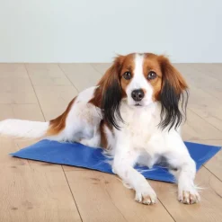 TRIXIE Kühlmatte für Hunde, blau/grau | 100 × 60 cm