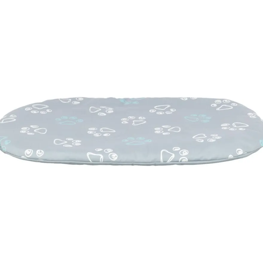 TRIXIE Kissen Jimmy, oval, hellgrau | 77 × 50 cm