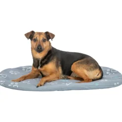 TRIXIE Kissen Jimmy, oval, hellgrau | 77 × 50 cm